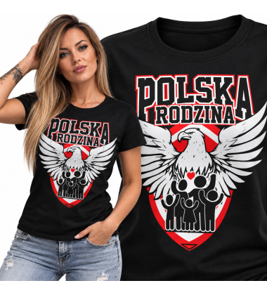 Koszulka damska Polska Rodzina 2